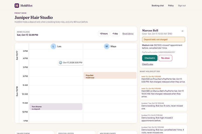 HoldSlot – screenshot 3