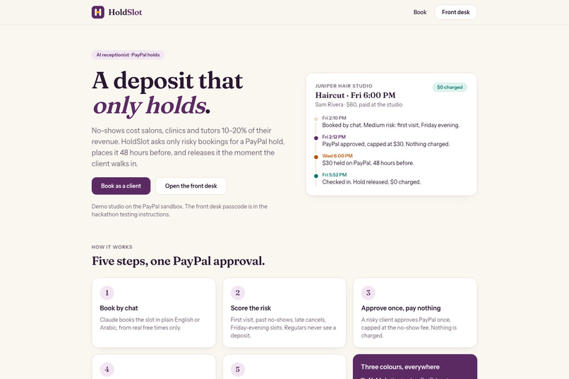 HoldSlot – screenshot 4