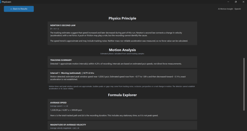 PhysiLearn – screenshot 4