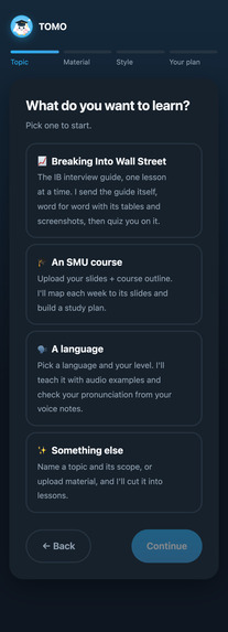 TOMO – screenshot 3