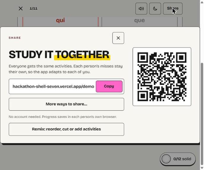 Cahier – screenshot 2