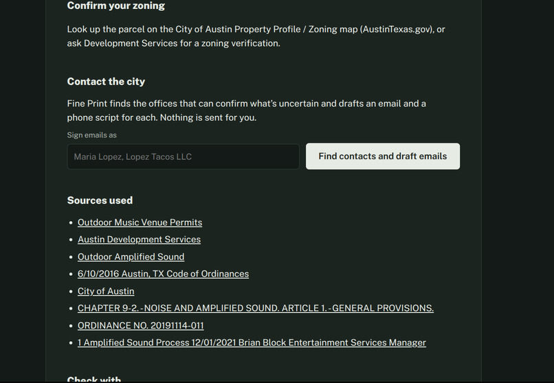 FinePrint: AI City Compliance – screenshot 7