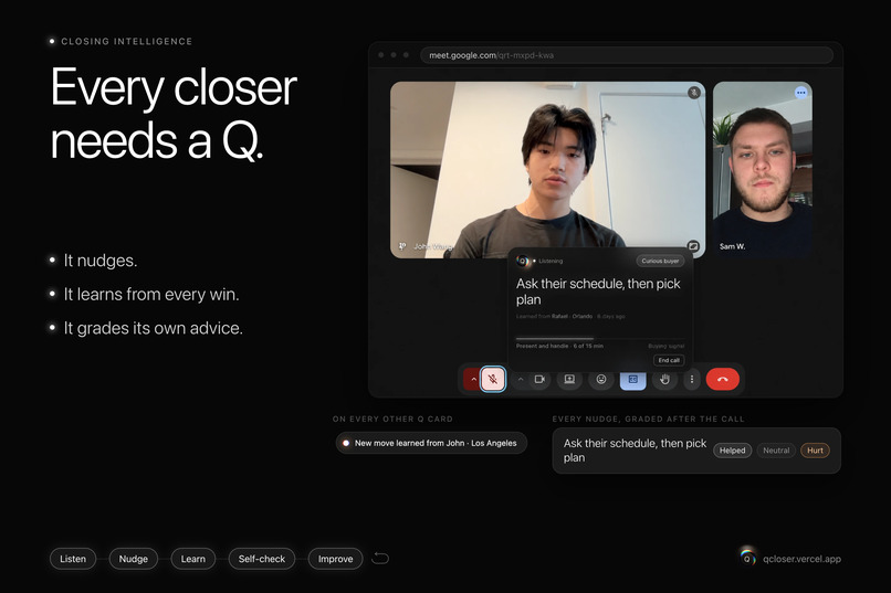 Q: your cue to close – screenshot 1