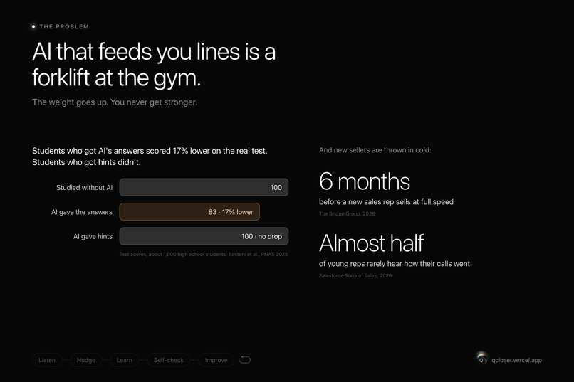 Q: your cue to close – screenshot 4