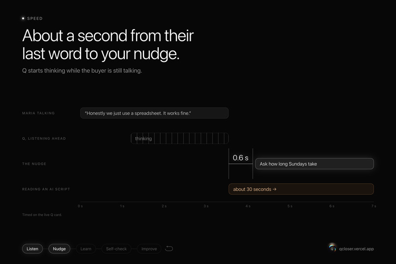 Q: your cue to close – screenshot 7