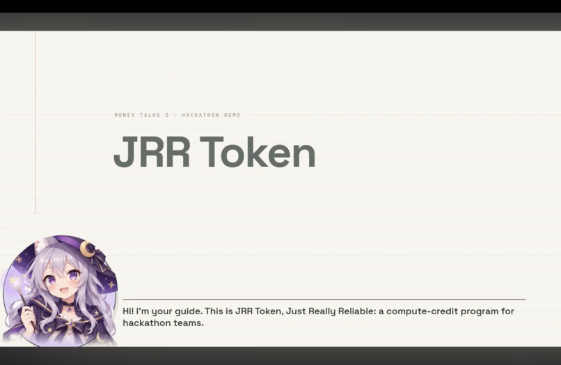JRRtoken – screenshot 2