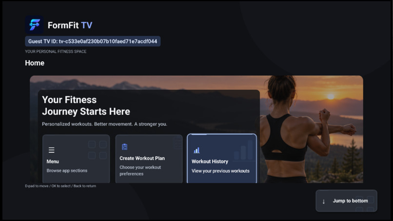 FormFit TV – screenshot 1
