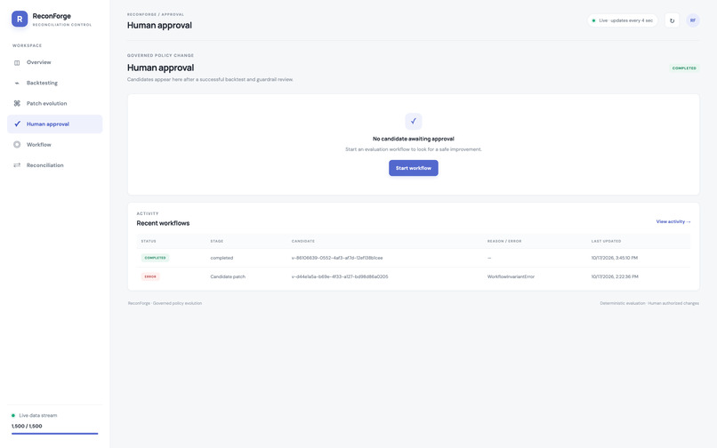 recon forge – screenshot 1