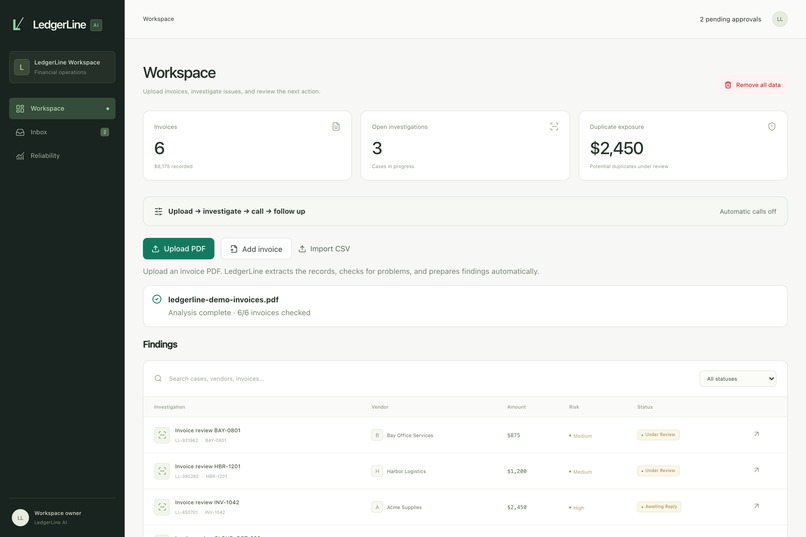 LedgerLine – screenshot 3