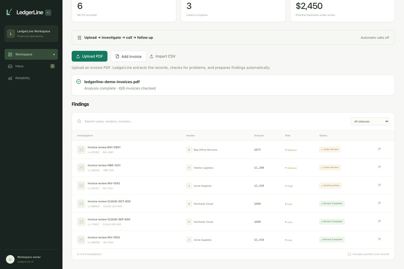 LedgerLine – screenshot 4
