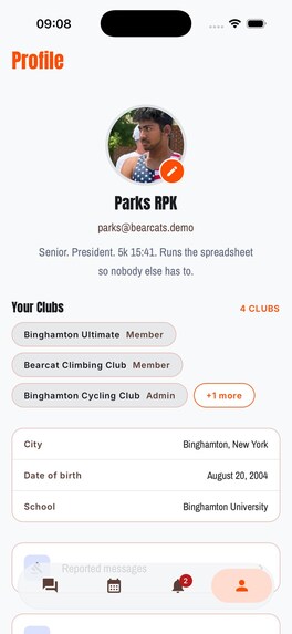 ClubChat – screenshot 7