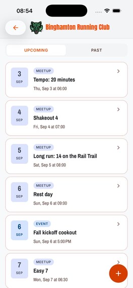 ClubChat – screenshot 11