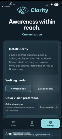 Clarity – screenshot 4