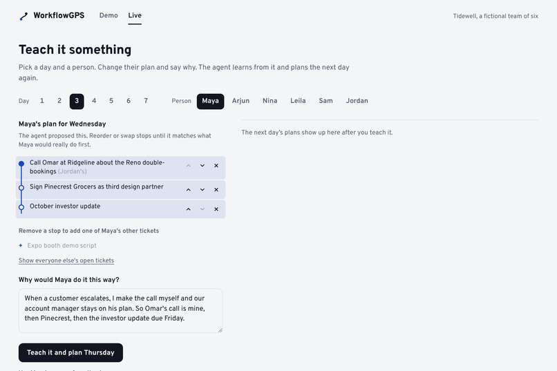 WorkflowGPS – screenshot 7