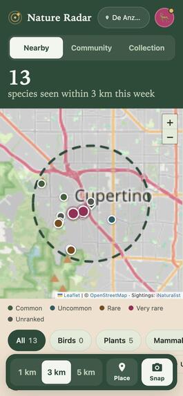Nature Radar – screenshot 1