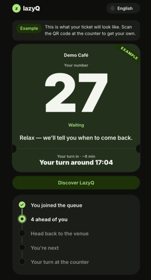 lazyQ – screenshot 3