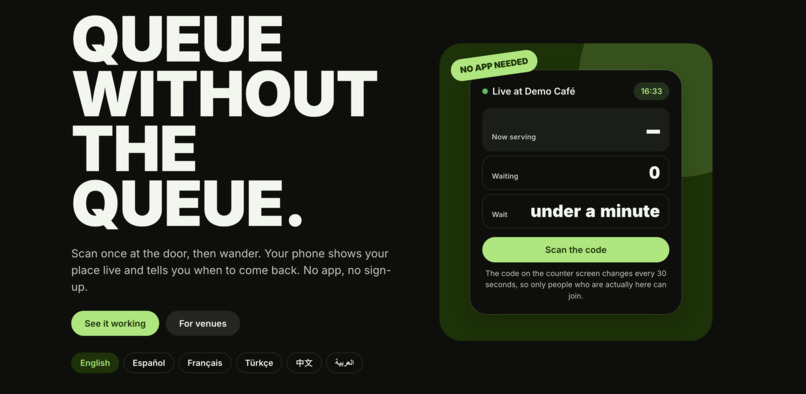 lazyQ – screenshot 1