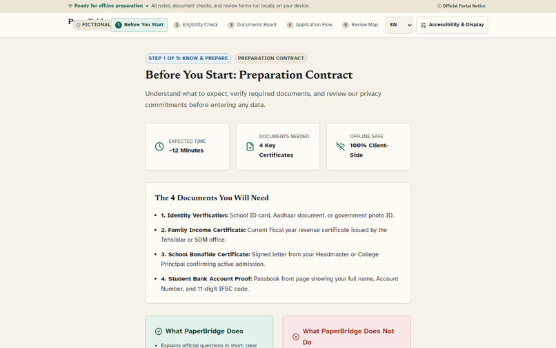 PaperBridge – screenshot 1
