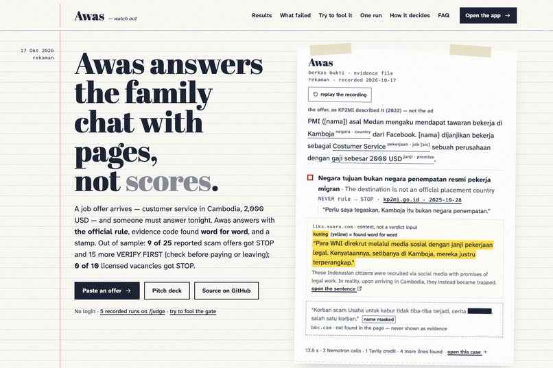 Awas – screenshot 5