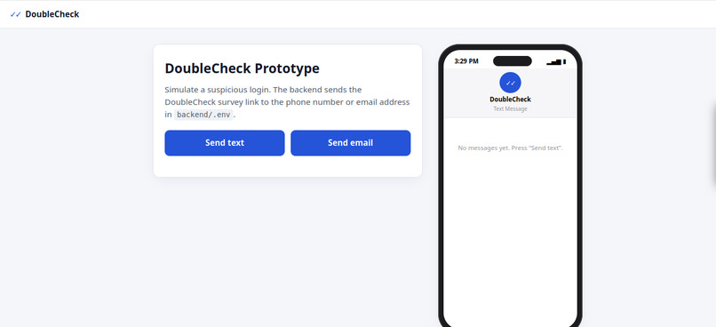 DoubleCheck – screenshot 1