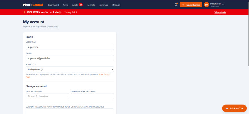 PlanIt Control – screenshot 4