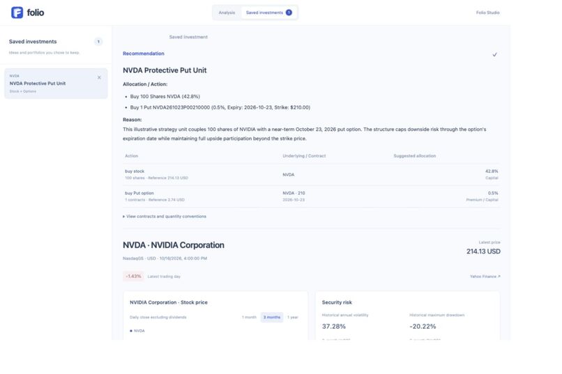Folio Studio – screenshot 1