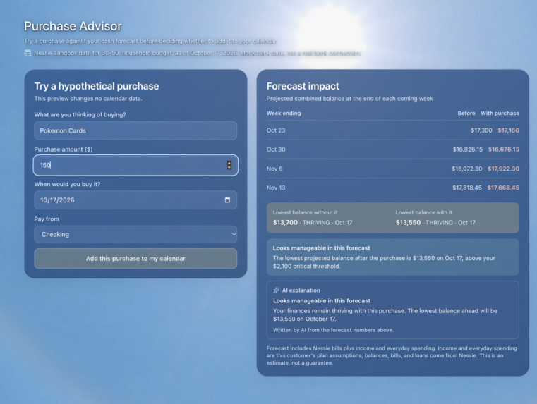 Financial Forecast – screenshot 2