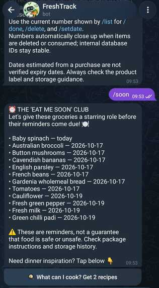 FreshTrack - Your Best Before Buddy – screenshot 2