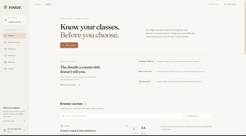 Roster – screenshot 1
