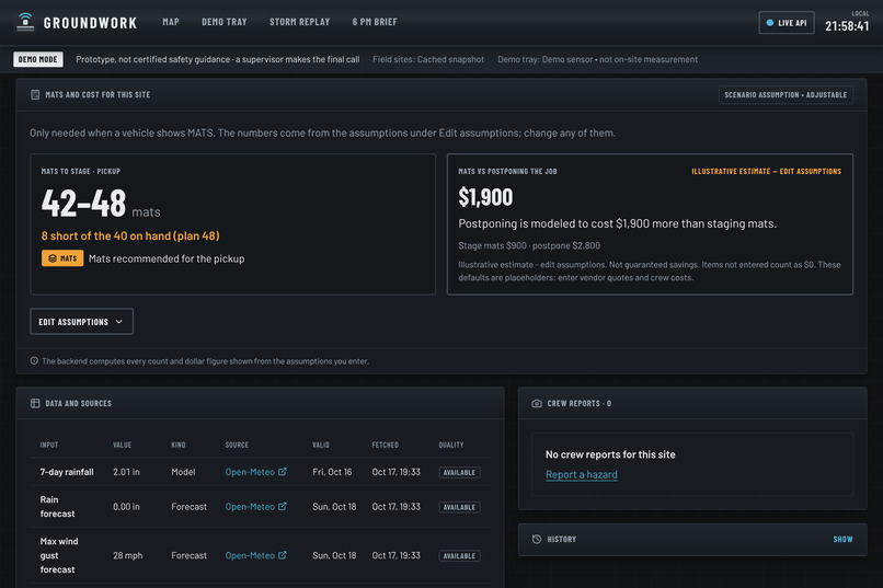 GroundWork – screenshot 6