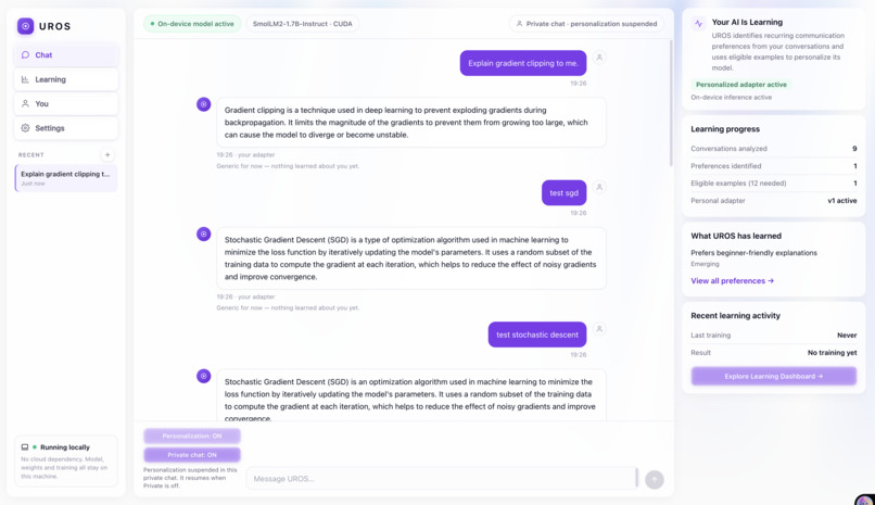 UROS – screenshot 5