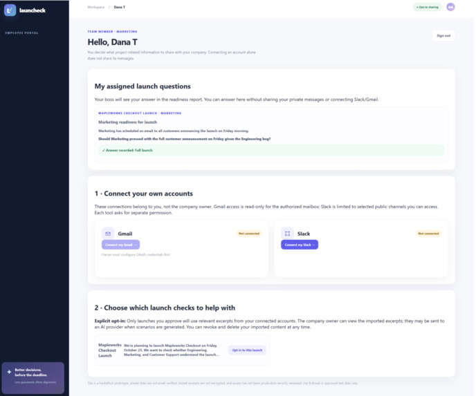 Launcheck – screenshot 4