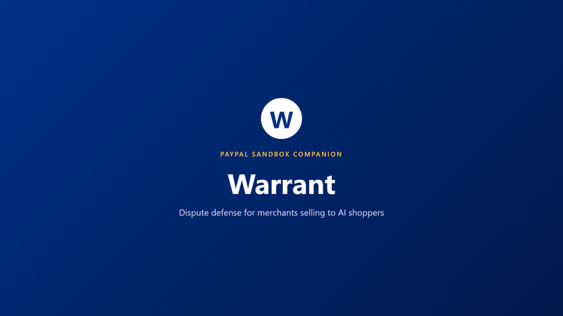 Warrant – screenshot 1