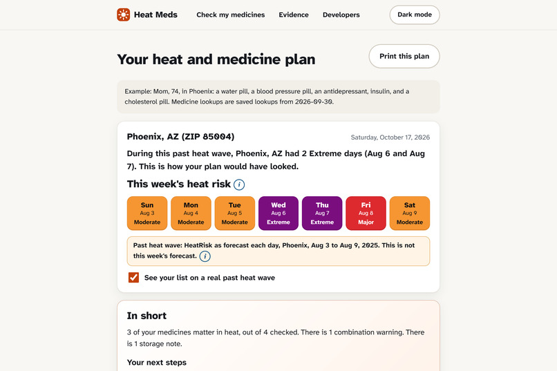 Heat Meds – screenshot 2