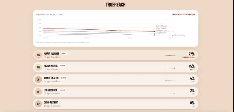 TrueReach – screenshot 2