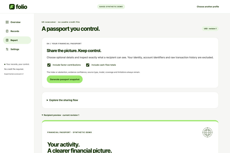 FOLIO – screenshot 4
