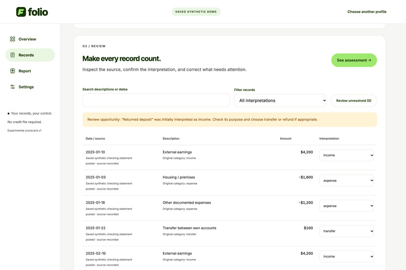 FOLIO – screenshot 12