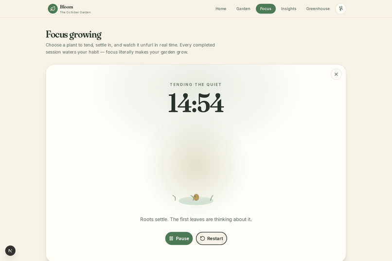 Bloom — A Garden That Grows With You – screenshot 2