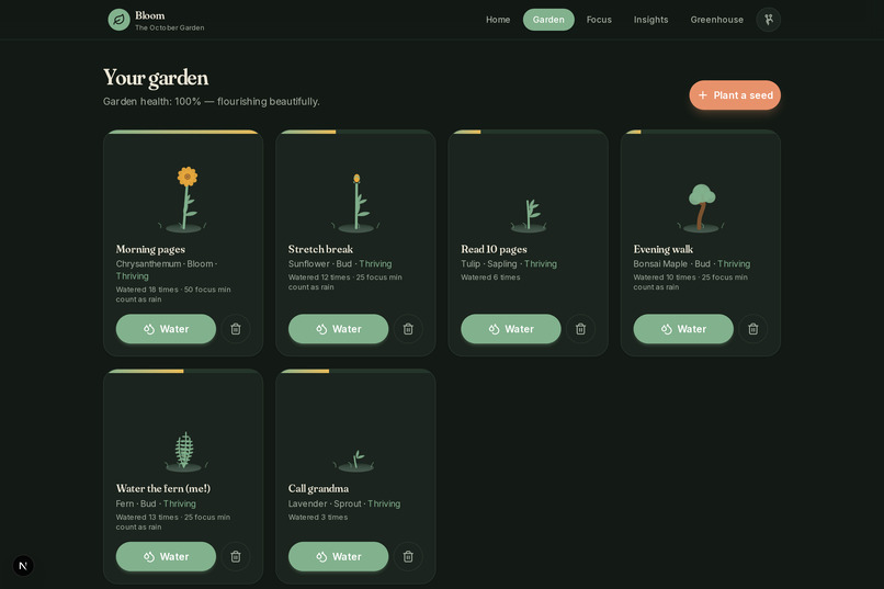 Bloom — A Garden That Grows With You – screenshot 7