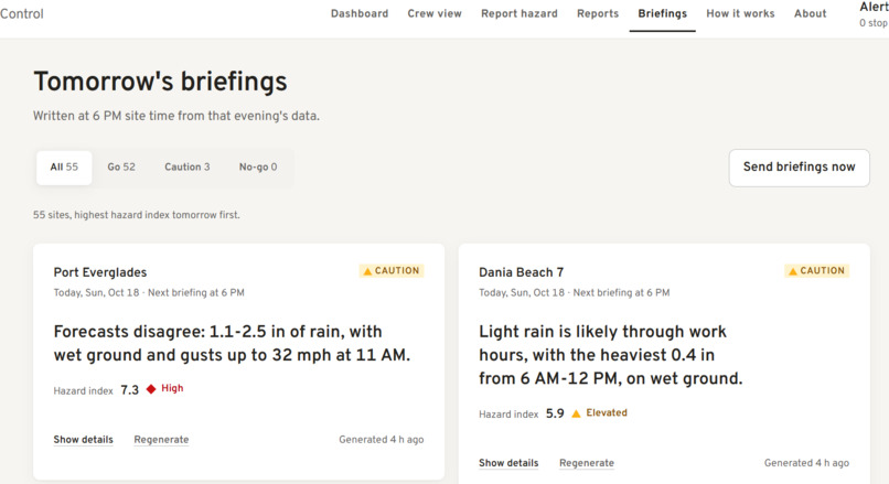 Fieldcast – screenshot 3