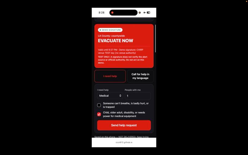 Chirp – screenshot 1