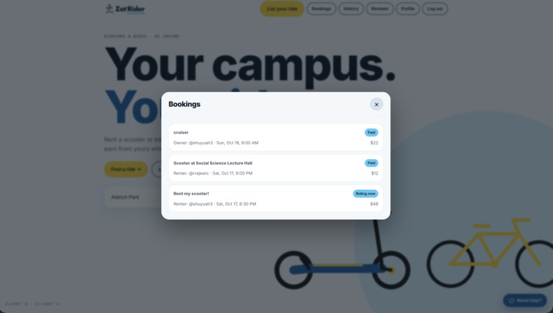ZotRider – screenshot 5