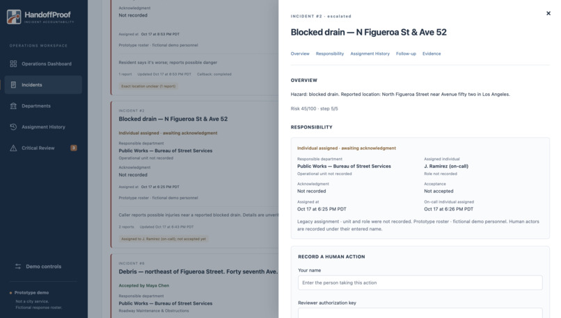 HandoffProof – screenshot 5