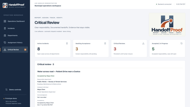 HandoffProof – screenshot 7