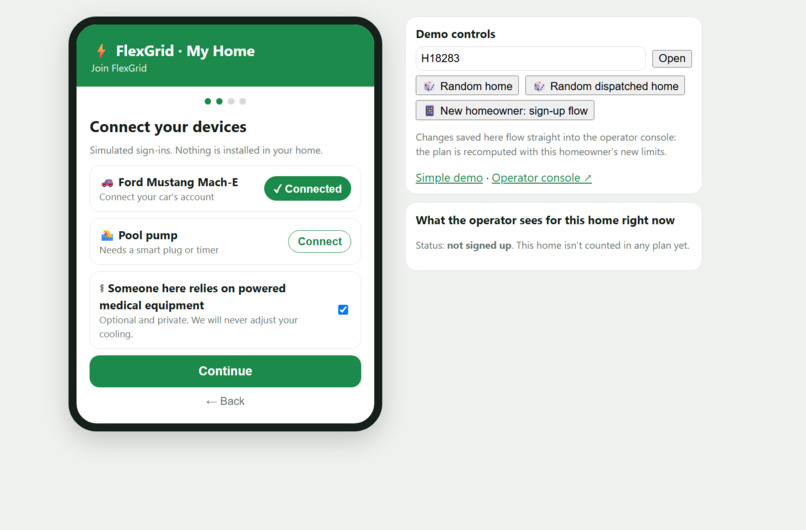 FlexGrid – screenshot 1