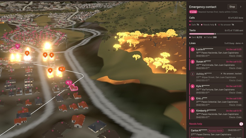 WildfireTwinLA – screenshot 2