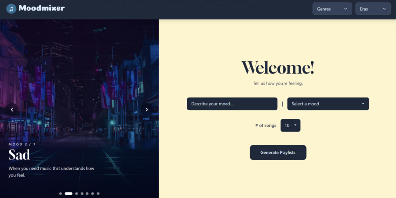 Moodmixer – screenshot 1