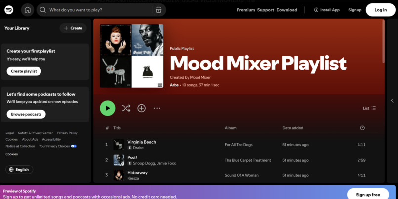 Moodmixer – screenshot 3