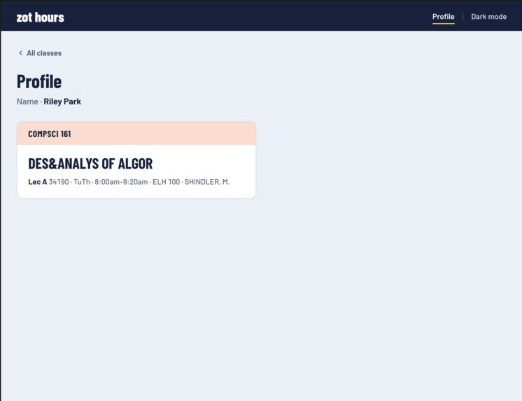zothours – screenshot 2