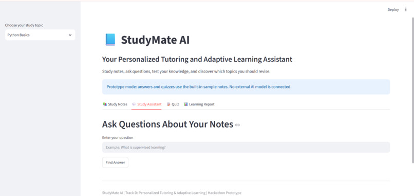 StudyMate AI – screenshot 2